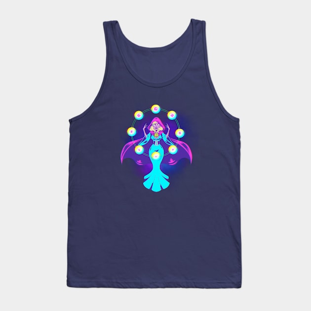 CMYK Cultist Tank Top by Pingolito